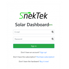 Cloud Monitoring for Solar Dashboard