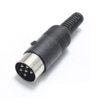 Male Output Plug - J4000 - 6 Pin